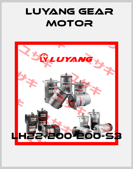 LH22-200-200-S3 Luyang Gear Motor