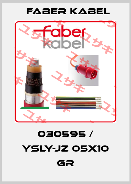 030595 / YSLY-JZ 05X10 GR Faber Kabel