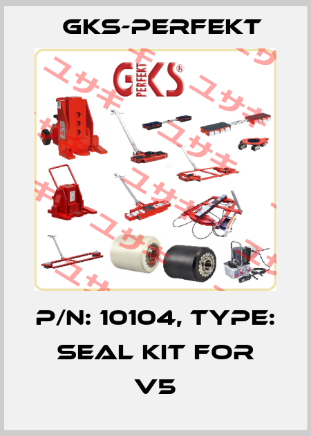 P/N: 10104, Type: Seal kit for V5 GKS-Perfekt