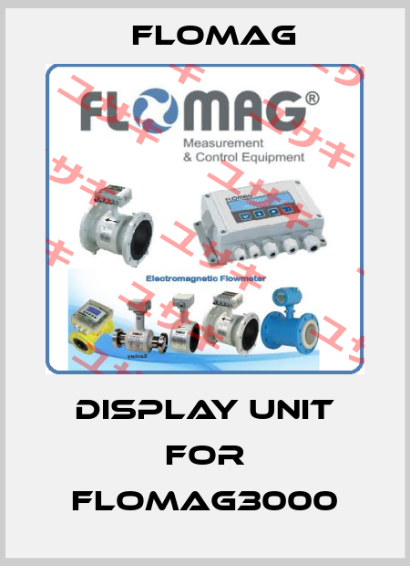 display unit for FLOMAG3000 FLOMAG