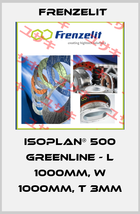 isoplan® 500 GREENLINE - L 1000mm, W 1000mm, T 3mm Frenzelit