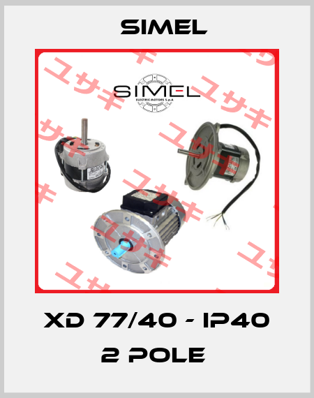 XD 77/40 - IP40 2 POLE  Simel