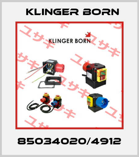85034020/4912 Klinger Born