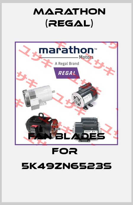 fan blades for  5K49ZN6523S Marathon (Regal)