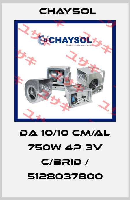 DA 10/10 CM/AL 750W 4P 3V C/BRID / 5128037800 Chaysol