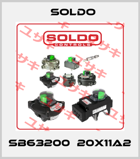 SB63200‐20X11A2 Soldo
