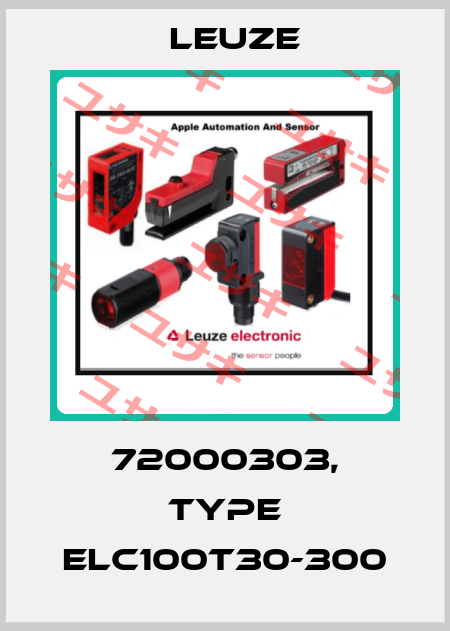 72000303, type ELC100T30-300 Leuze