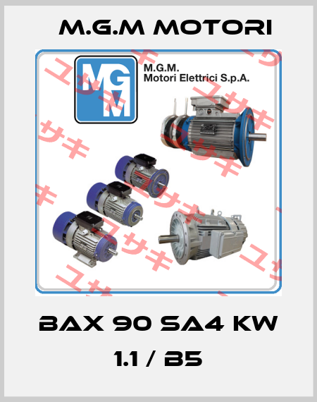 BAX 90 SA4 kw 1.1 / B5 M.G.M MOTORI