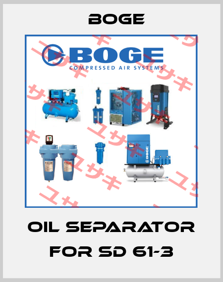 Oil Separator for SD 61-3 Boge