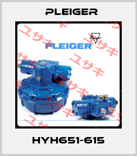HYH651-615 Pleiger