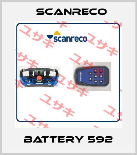 battery 592 Scanreco