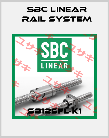 SB125FL-K1 SBC Linear Rail System
