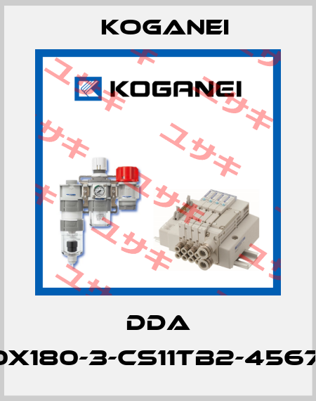 DDA 80X180-3-CS11TB2-4567W Koganei
