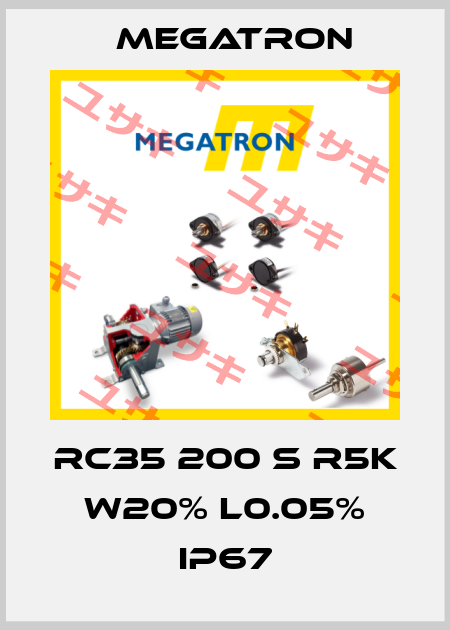 RC35 200 S R5K W20% L0.05% IP67 Megatron