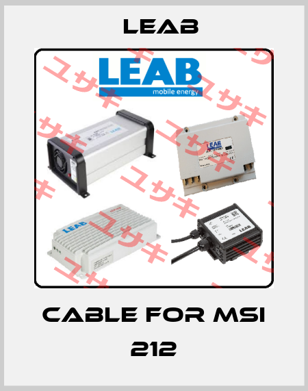 cable for MSI 212 LEAB