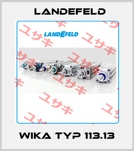 WIKA TYP 113.13 Landefeld