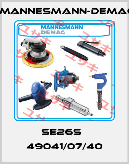 SE26S   49041/07/40 Mannesmann-Demag