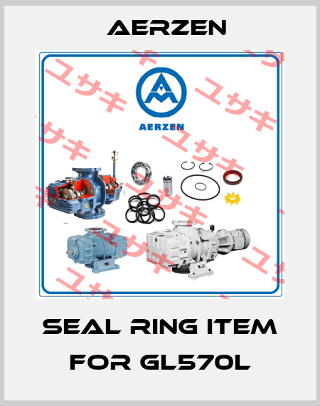Seal ring item for GL570L Aerzen