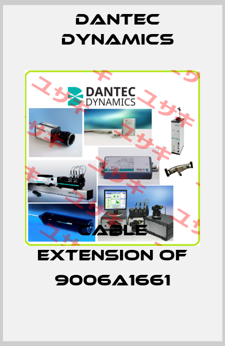 Cable extension of 9006A1661 Dantec Dynamics