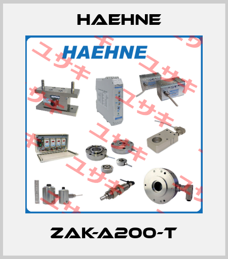 ZAK-A200-T Haehne.