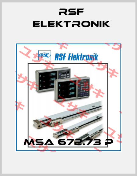 MSA 672.73 P Rsf Elektronik