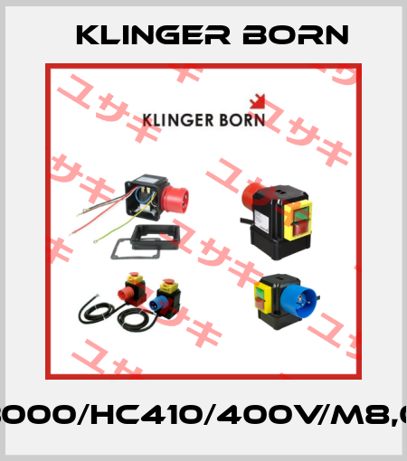K3000/HC410/400V/M8,0A Klinger Born