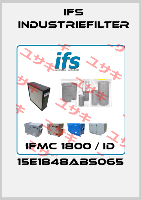 IFMC 1800 / Id 15E1848ABS065 IFS Industriefilter