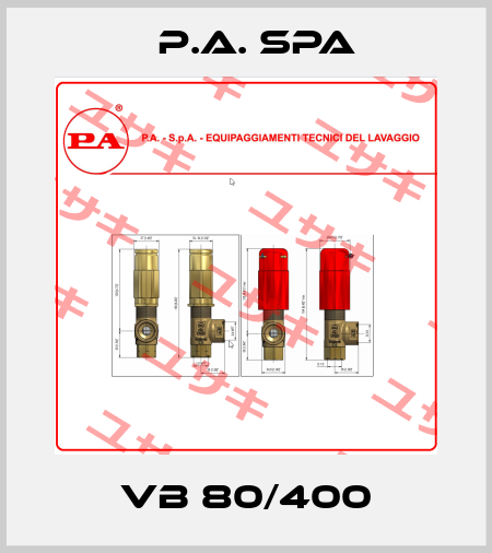 VB 80/400 P.A. SpA