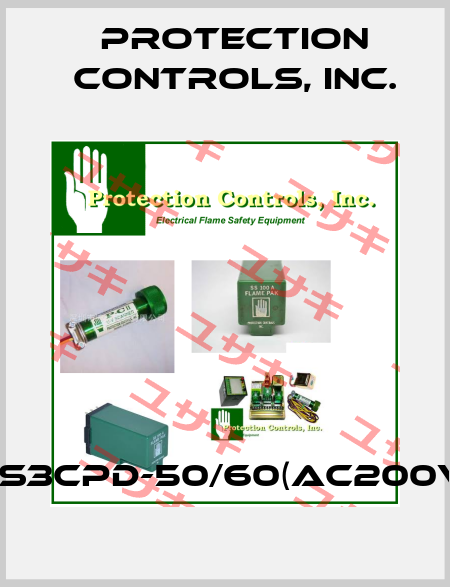 SS3CPD-50/60(AC200V) PROTECTION CONTROLS, INC.