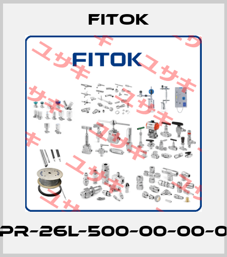BPR–26L–500–00–00–00 Fitok