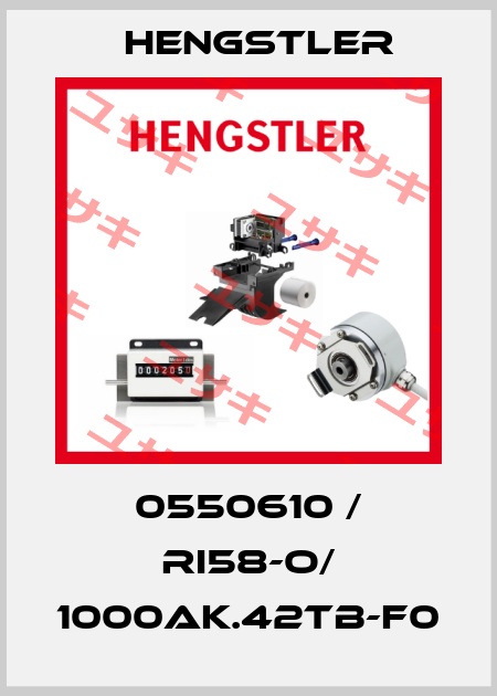 0550610 / RI58-O/ 1000AK.42TB-F0 Hengstler