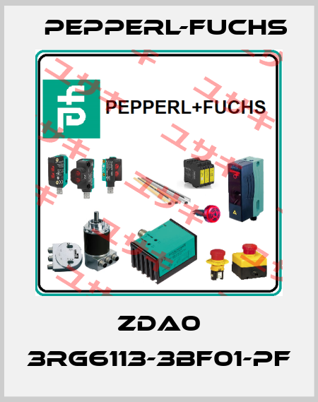 ZDA0 3RG6113-3BF01-PF Pepperl-Fuchs