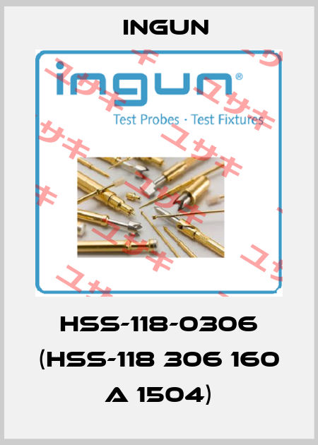 HSS-118-0306 (HSS-118 306 160 A 1504) Ingun