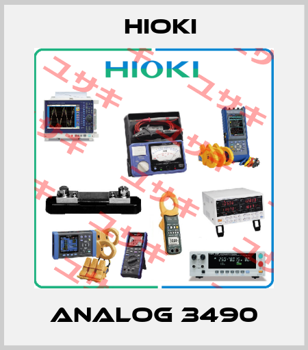 ANALOG 3490 Hioki