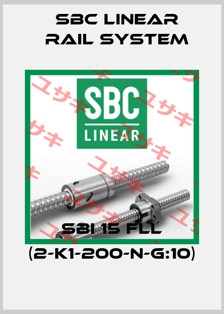 SBI 15 FLL (2-K1-200-N-G:10) SBC Linear Rail System