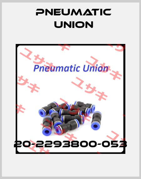20-2293800-053 PNEUMATIC UNION