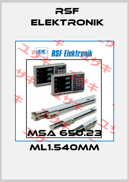 MSA 650.23 ML1.540mm Rsf Elektronik