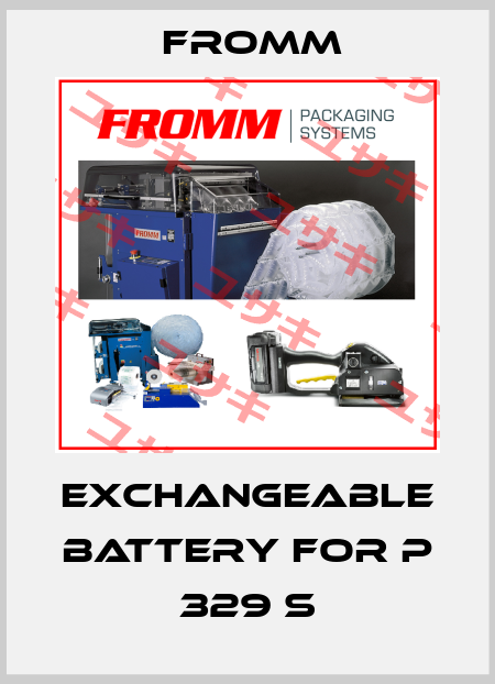 Exchangeable battery for P 329 S FROMM 