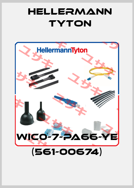 WIC0-7-PA66-YE (561-00674) Hellermann Tyton