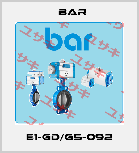 E1-GD/GS-092 bar