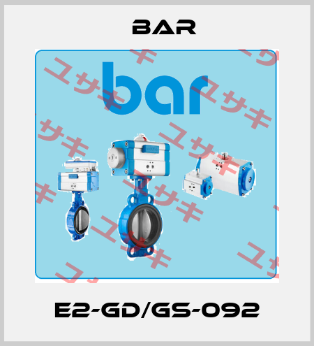 E2-GD/GS-092 bar