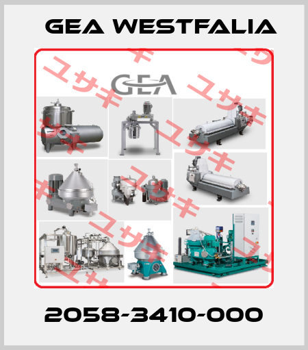 2058-3410-000 Gea Westfalia