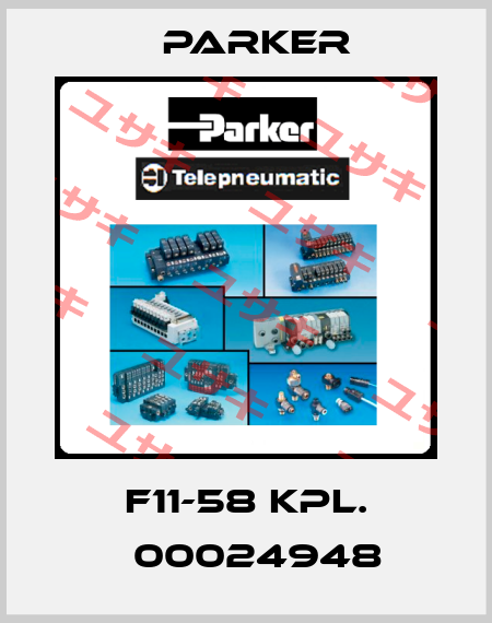F11-58 KPL. №00024948 Parker