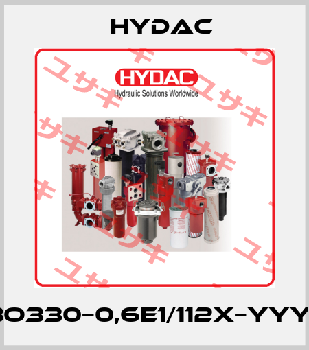 SBO330−0,6E1/112X−YYYEE Hydac
