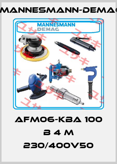 AFM06-KBA 100 B 4 M 230/400V50 Mannesmann-Demag