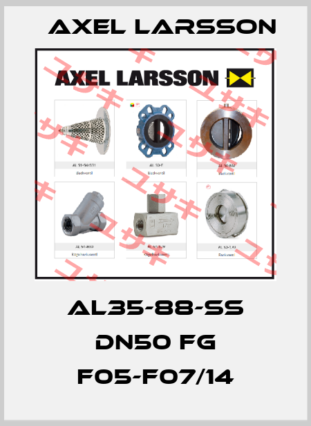 AL35-88-SS DN50 FG F05-F07/14 AXEL LARSSON