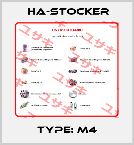 Type: M4 HA-Stocker 