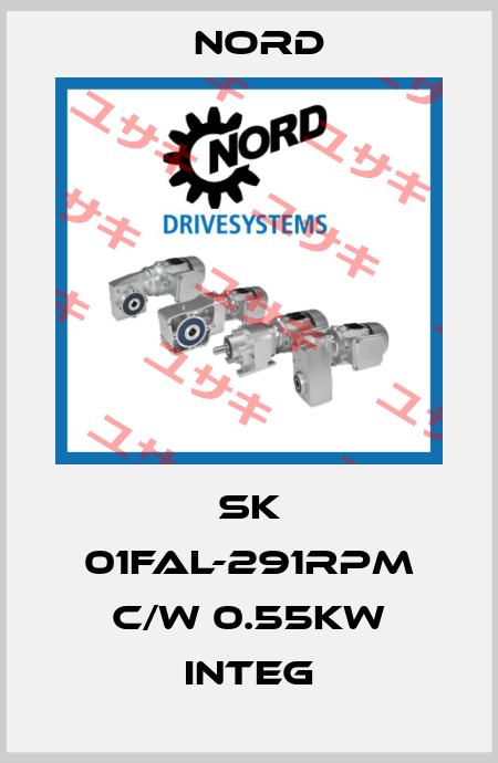 SK 01FAL-291RPM C/W 0.55KW INTEG Nord