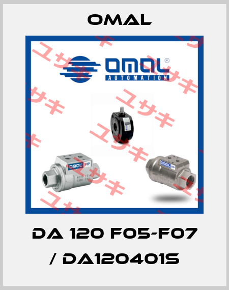 DA 120 F05-F07 / DA120401S Omal
