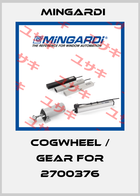 cogwheel / gear for 2700376 Mingardi